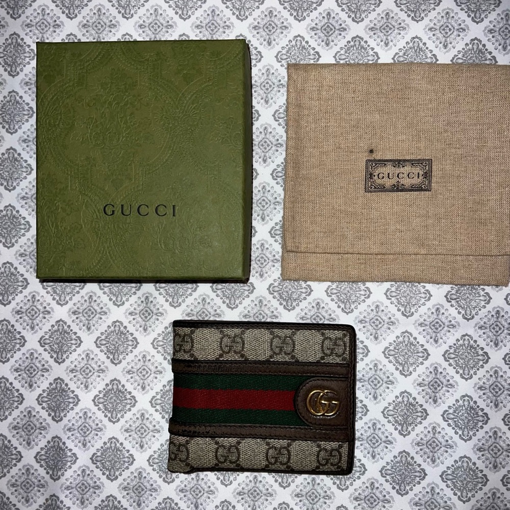 Gucci Bi-Fold Ophidia Wallet